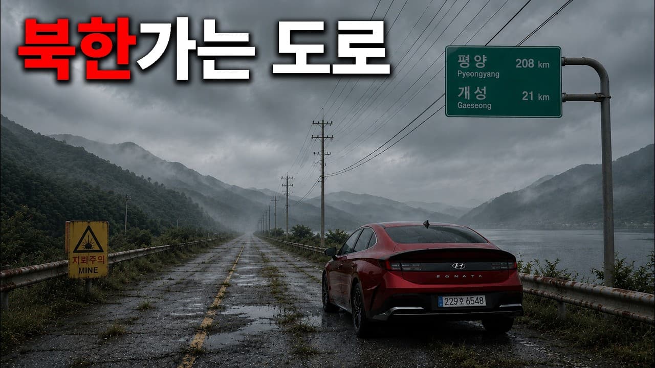 ¿Cómo terminan las carreteras de Corea del Sur frente a Corea del Norte?