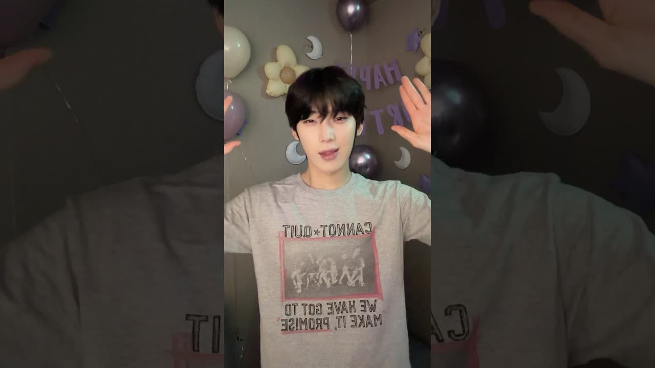 My birthday~ 🎂✨ #SUNOO #ENHYPEN