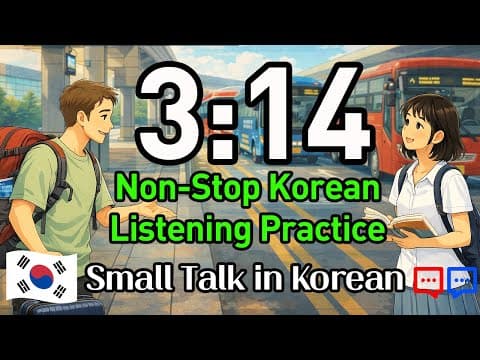 3+ Hours of Korean Listening Practice for Beginners