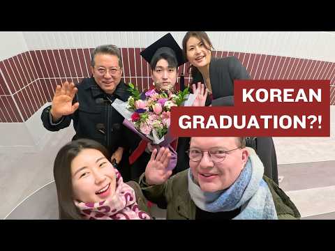 My Brother Graduated in Korea 🎓 What Korean Graduation Is REALLY Like 🇰🇷 + Learn Korean