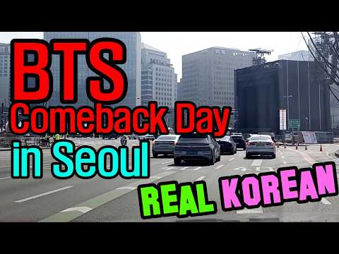 BTS Comeback Day: A Walk Through Gwanghwamun Square